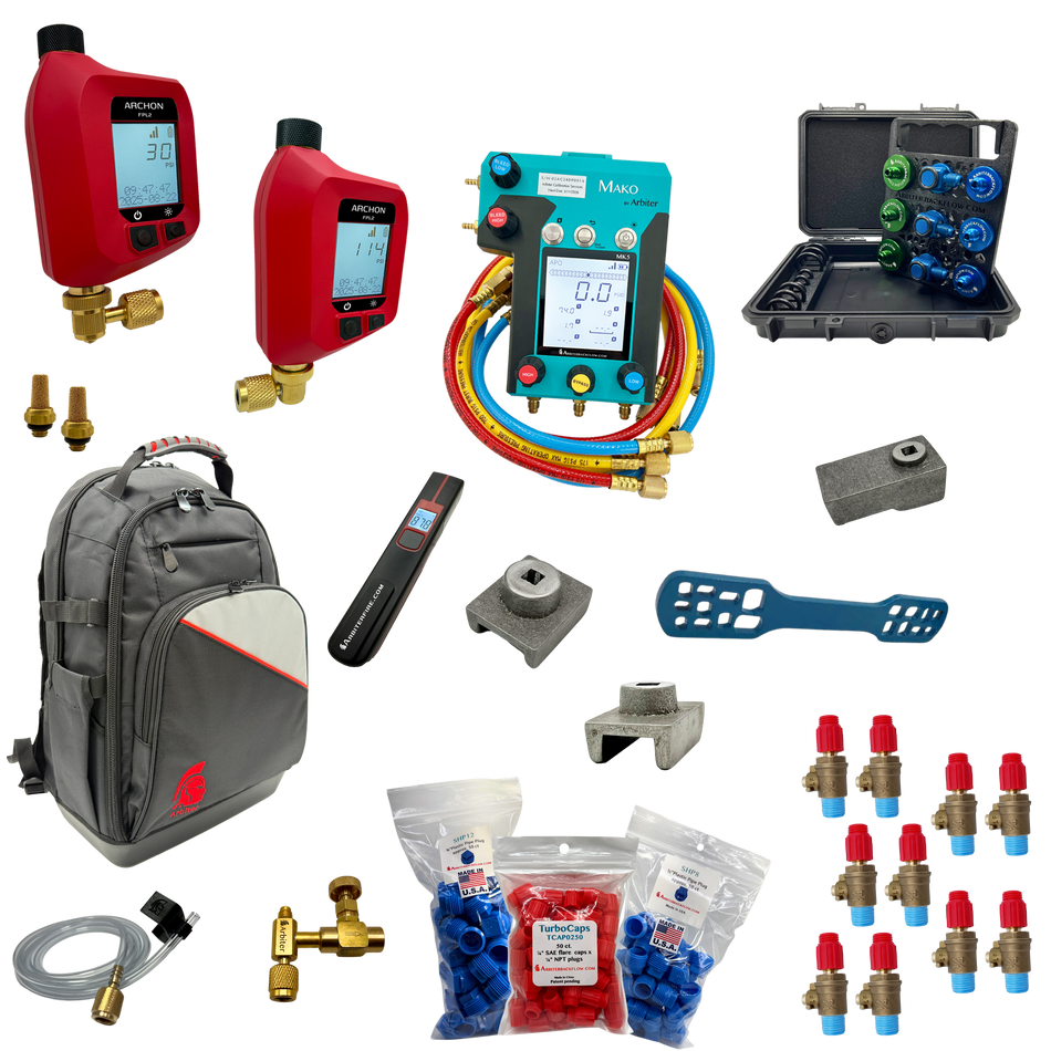 Archon Lieutenant Pack w Aluminum QT Fittings