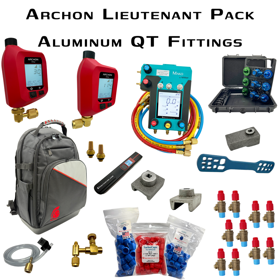 Archon Lieutenant Pack w Aluminum QT Fittings