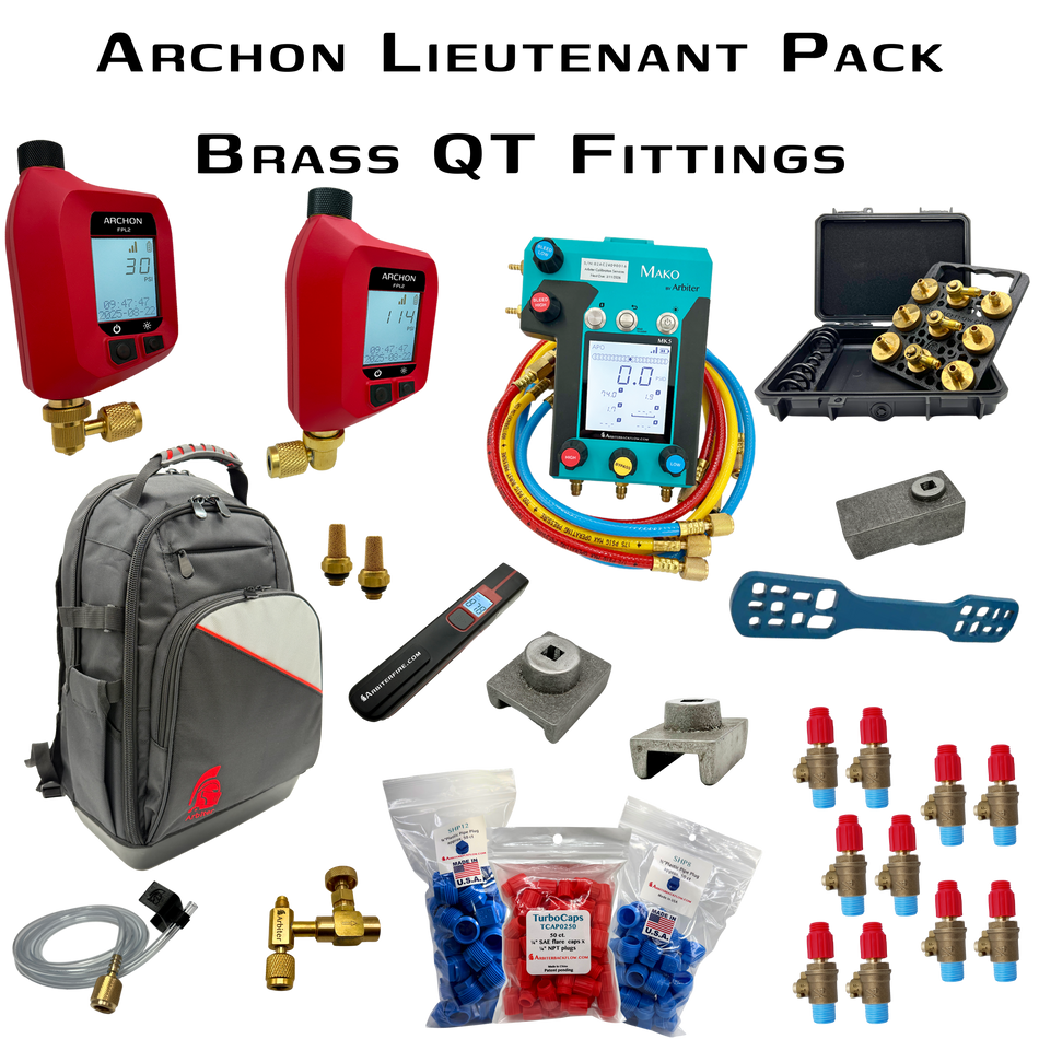 Archon Lieutenant Pack w Brass QT Fittings