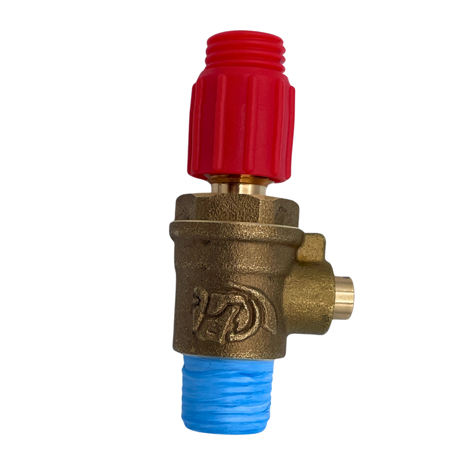 LFTC0250 - 1/4" male NPT x 1/4" SAE flare Lead-Free Brass Test Cock