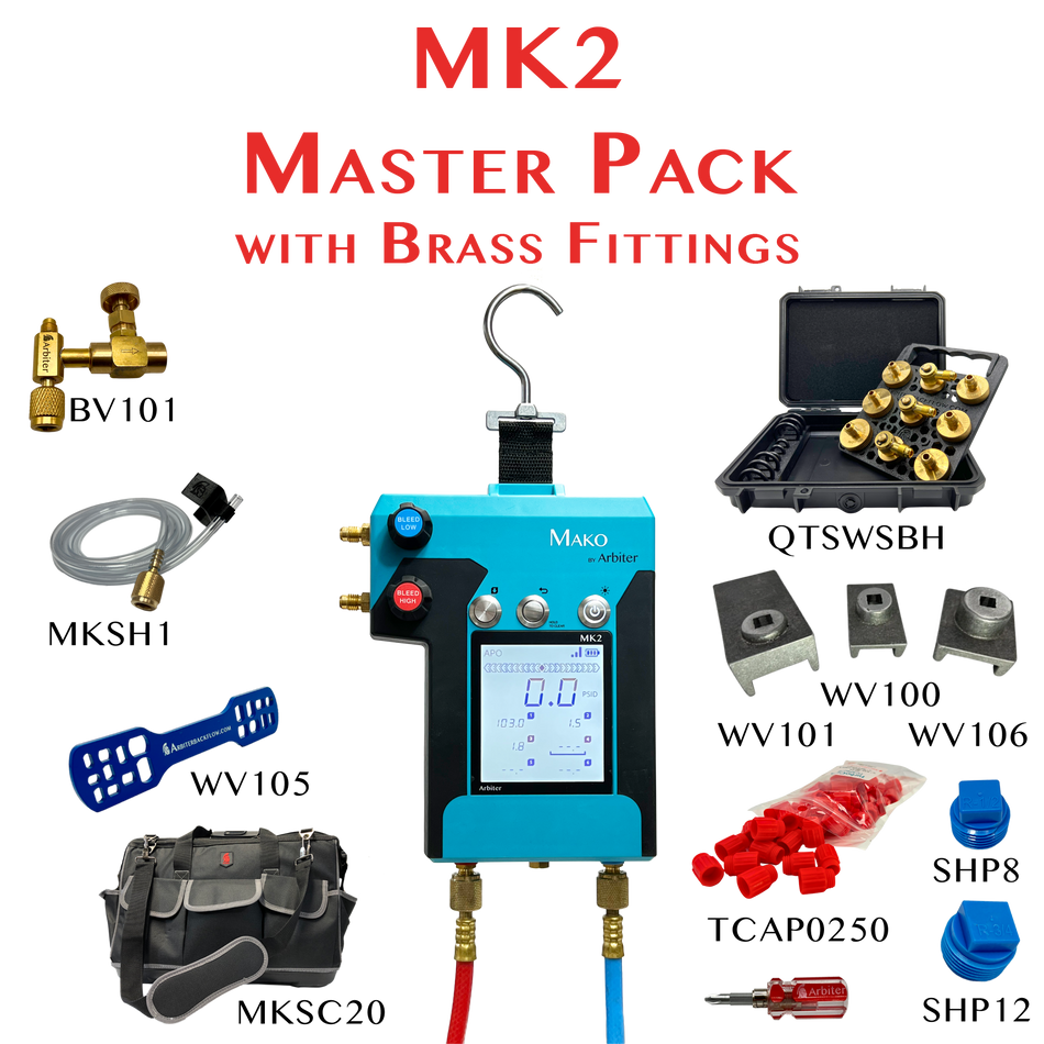 MK2 Master Pack with Brass Fittings