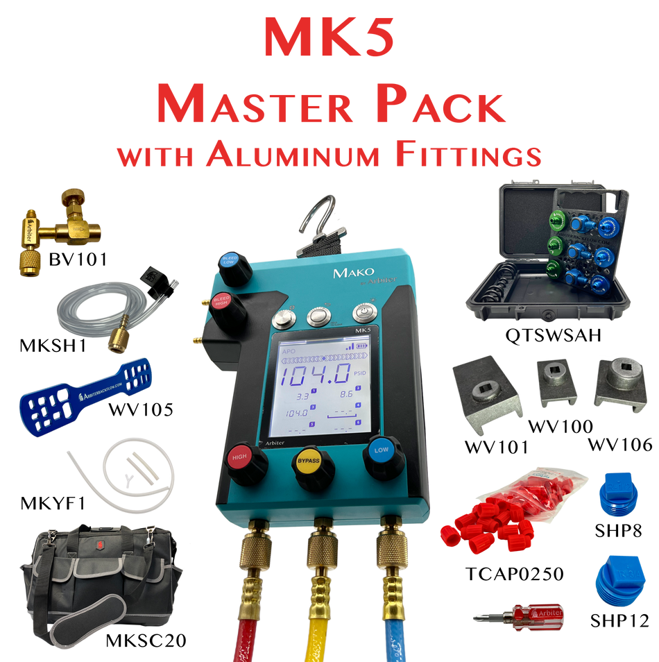 MK5 Master Pack with Aluminum Fittings