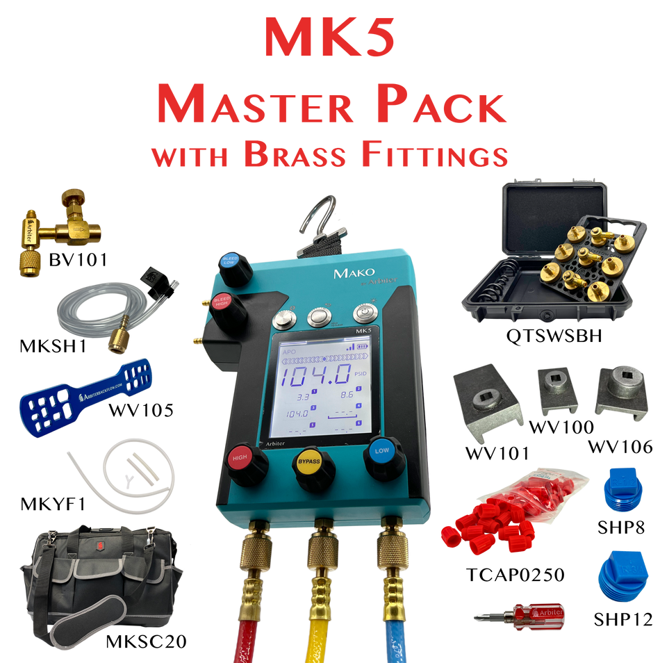 MK5 Master Pack with Brass Fittings