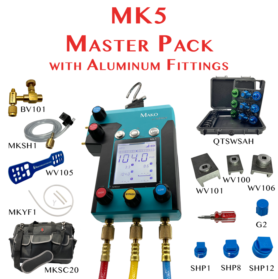 MK5 Master Pack with Aluminum Fittings