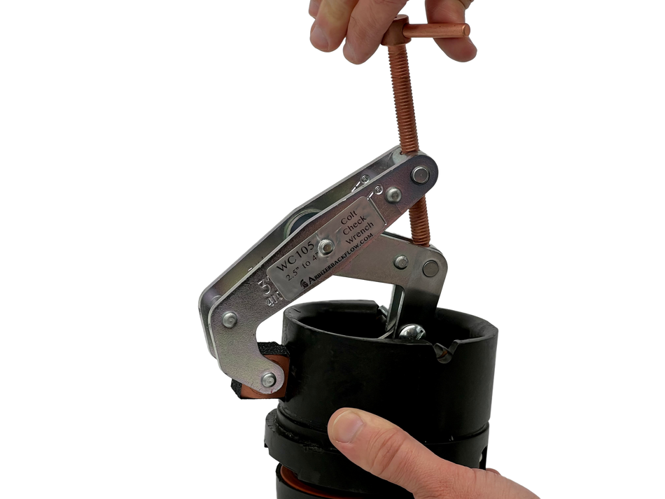 WC105. Tool for removing check valve compression disc on Ames and Watts backflow prevention assemblies