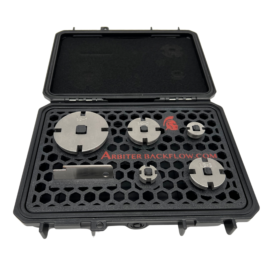 WS201. Wilkins 975XL, 950XL, & 950XLT check and relief valve wrench set.